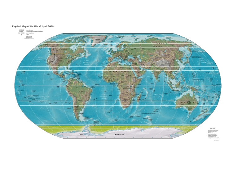 Oceanic and African Geography Map | PDF