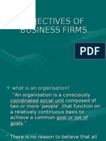 Objectives of Firms