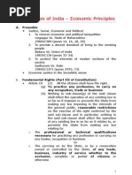 Download Constitution of India - Economic Principles by Sahil SN19011620 doc pdf