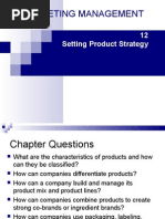 12 Setting Product Strategy