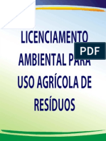 IAP - Licenciamento Ambiental Para Uso Agricola de Residuos