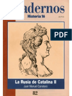Cuadernos Historia 16, nº 082 - La Rusia de Catalina II