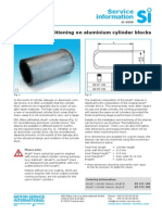 Information Service: Cylinder Reconditioning On Aluminium Cylinder Blocks