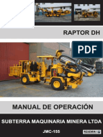 Manual Operacion Raptor Dh - Cerro Bayo