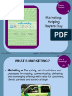 Chap 013:marketing: Helping Buyers Buy