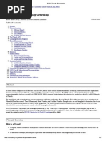 POSIX Threads Programming