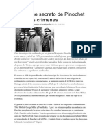 El Informe Secreto de Pinochet Sobre Los Crímenes