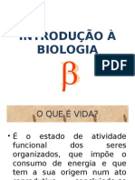 Introdução À Biologia