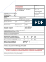 Formulário para Obtenção de Visto Consular