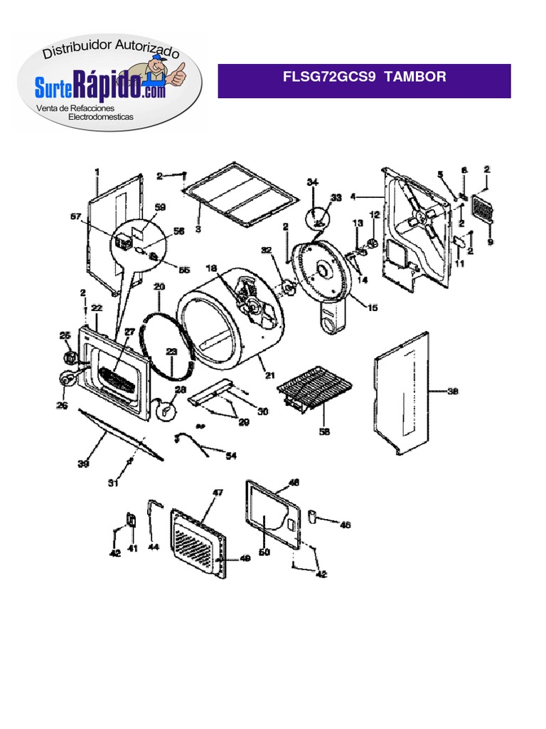 Appliance Parts List | PDF | Manufactured Goods | Equipment