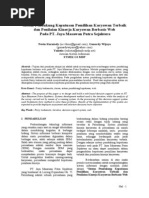 Download Sistem Pendukung Keputusan Pemilihan Karyawan Terbaik dan Penilaian Kinerja Karyawan Berbasis Web Pada PT Jaya Masawan Putra Sejahtera by nevhinzscribd SN190170392 doc pdf