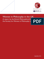 Women in Philosophy in the UK