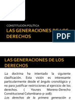 Las Generaciones de Los Derechos