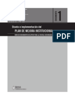2011_Documento_Diseño e implementacion del Plan de Mejora_Nacion