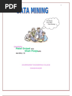 Download Data Mining by hiren_dalal847602 SN19018763 doc pdf