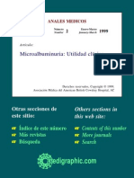 Microalbuminuria: Utilidad Clínica: Anales Medicos