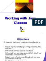 Working with Java Classes in 40 Characters