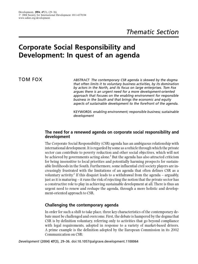 CSR | PDF