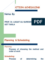 Construction Scheduling