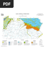 DCNR –  Map 59 –  Glacial Deposits of Pennsylvania