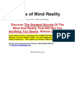 Matrix Of Mind Reality