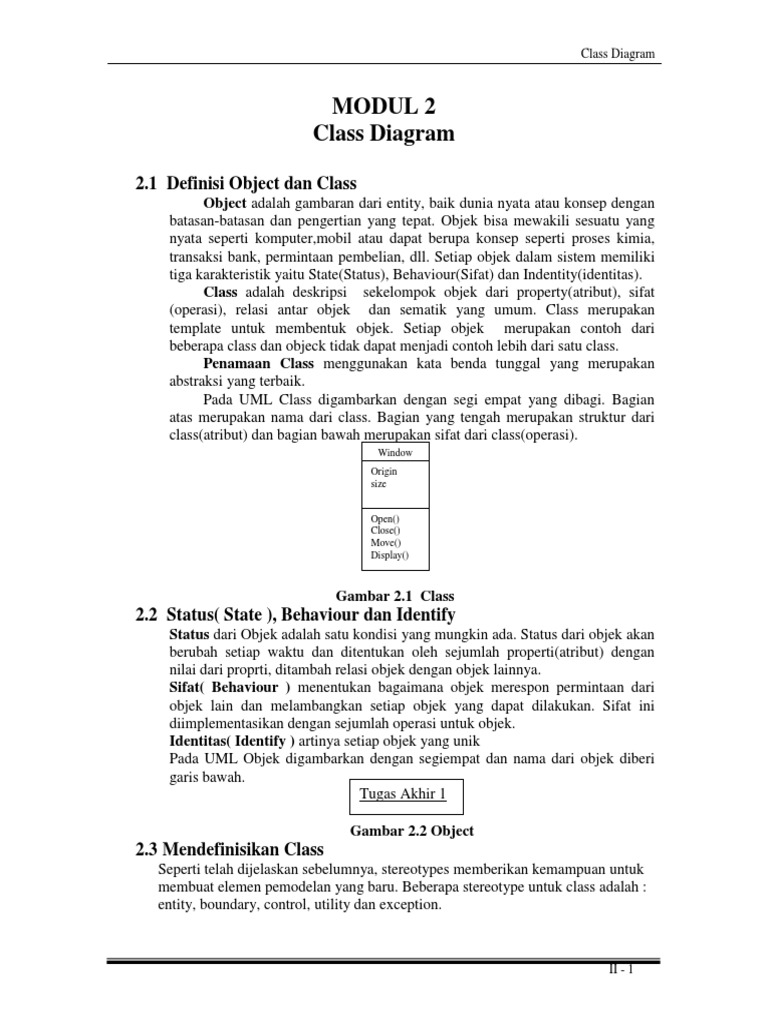 Diagram Kelas dan Subkelas UML | PDF