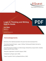 Logic in Thinking and Writing How-To Guide