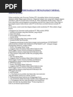 Download Pendirian PT Penanaman Modal Asing by lintangbuana SN19020226 doc pdf