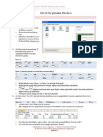 02 Excel Uygulama Notlari