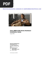 Cisco MDS 9100 Series Hardware Installation Guide