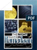 The Night Prayer in Ramadan