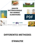 Analyse Des Denrees Alimentaires