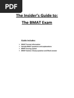 The Insider's Guide To: The BMAT Exam