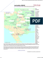 South East Europe History - 3000 BC Map