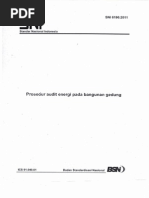 Download SNI 2011 Audit Energi Pada Bangunan Gedung by J raymond F SN190230399 doc pdf