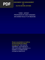 Assessment and Management OF Acute Severe Asthma