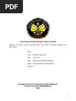 Download Sistem Operasi Dan Berbagai Variasi Android by hendyekaangga SN190236019 doc pdf