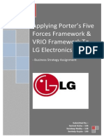Applying Porter’s Five Forces & VRIO to LG Electronics