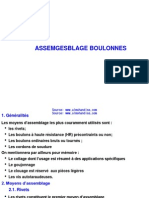 Assemblages Boulonnes