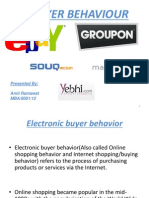 E-Buyer Behaviour: Presented By: Amit Ramawat MBA/8001/12