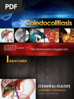 Coledocolitiasis [Rocabado]