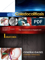 Coledocolitiasis (Rocabado)