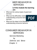 Consumer Behavior in Services-Hm