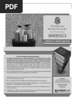 Prova - Conhecimentos Básicos  - SEDUC