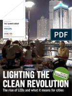 Lighting the Clean Revolution Street Lights