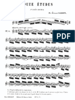 Sabon 12 Etudes For Saxophone PDF