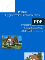 Proiect Higrotermica Si Acustica