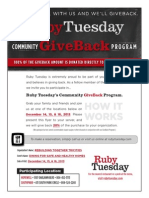 RTTC Ruby Tuesday Dec 2013