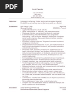 Dentist Cv Template Pdf Dentistry Patient
