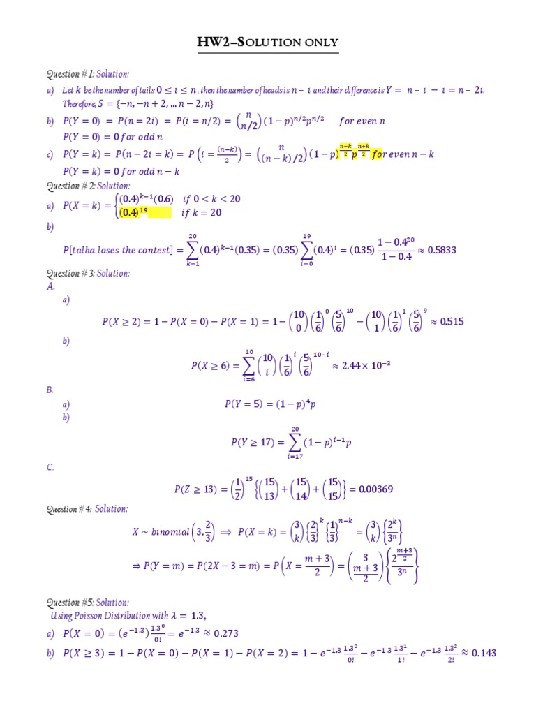 Question 1 Solution Overview | PDF